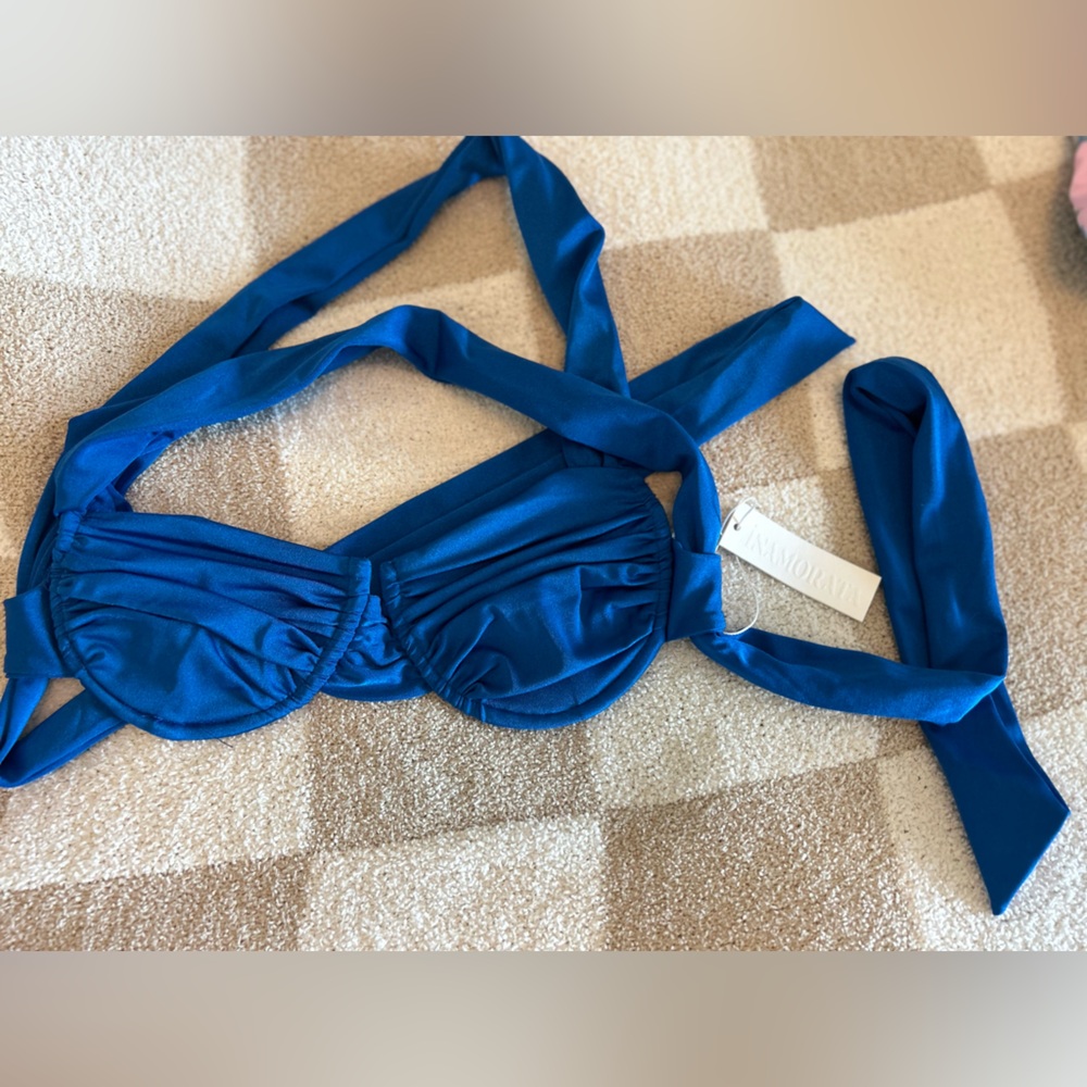 NWT Inamorata Luciana Bikini Top Size S